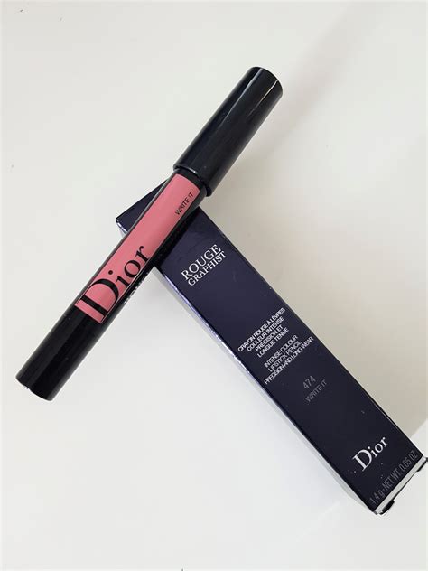 dior rouge graphist write it|Dior Rouge Graphist Lipstick Pencil [Review.